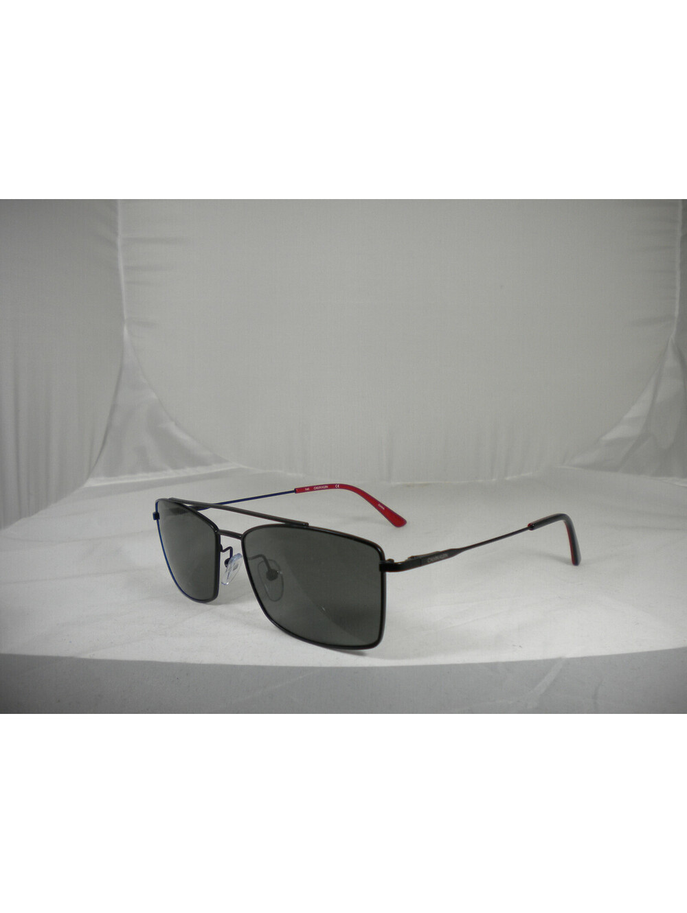 Calvin Klein Men's Sunglasses Matte Black Metal Frame